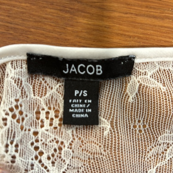 Jacob white camisole lace detail size small - Picture 5 of 6